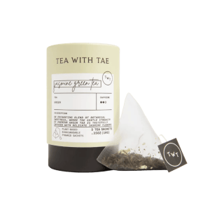 Tea with Tae Jasmine Green mini tea tube.