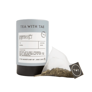 Tea with Tae Peppermint mini tea tube.